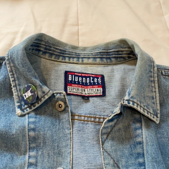 Bluenotes Jean Jacket L//G Denim - Picture 3 of 6